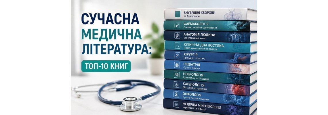 Сучасна медична література: топ-10 книг