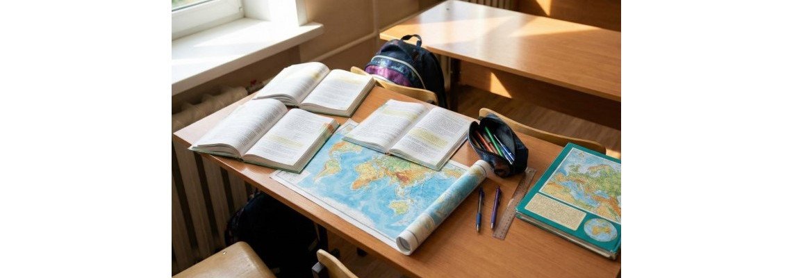 Які підручники, атласи та карти знадобляться для 5 класу