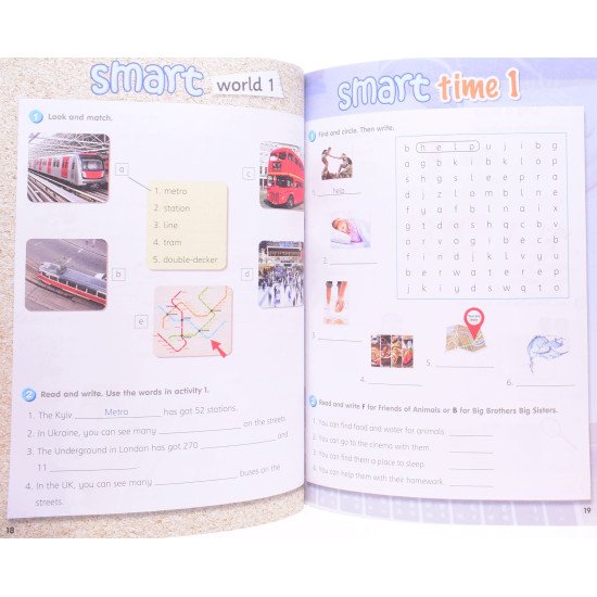 Smart Junior for Ukraine English Workbook Англійська мова Робочий зошит 3 клас Мітчелл М. - №4