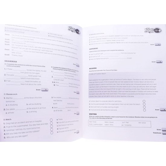 Full Blast Plus for Ukraine Test Booklet Англійська мова Тести 6 клас Мітчелл М. - №3