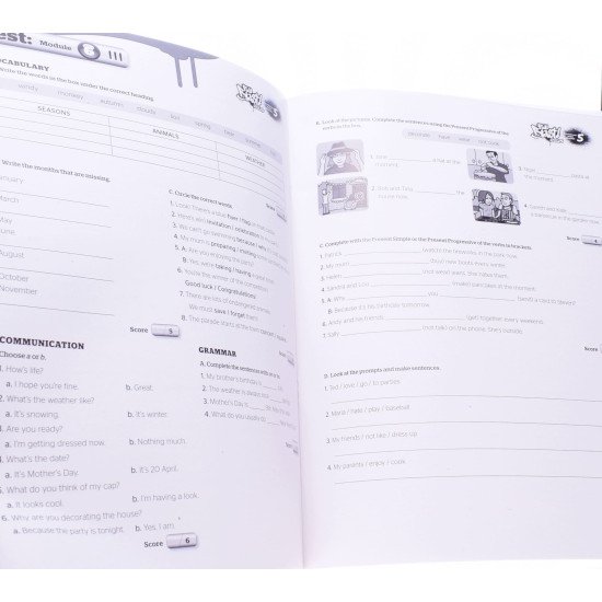 Full Blast Plus for Ukraine Test Booklet Англійська мова Тести 5 клас Мітчелл М. - №3