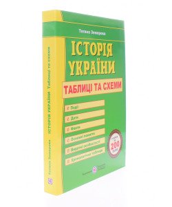 ЗНО Історія України Таблиці та схеми Земерова Т.