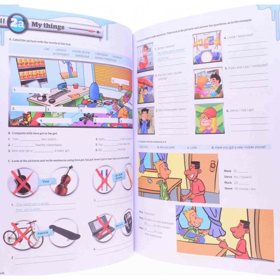 Full Blast Plus Workbook for Ukraine Англійська мова Робочий зошит 5 клас Мітчелл М. - №4