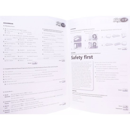 Full Blast Plus for Ukraine Test Booklet Англійська мова Тести 7 клас Мітчелл М. - №3