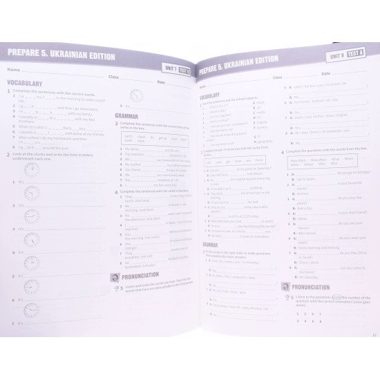 Prepare 5 Test book  - №3