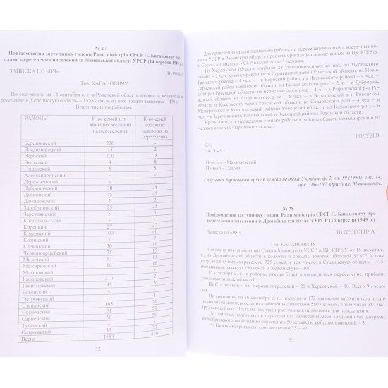 Радянські репресії на західноукраїнських землях (1939–1953): документи галузевого державного архіву Служби безпеки України - №4