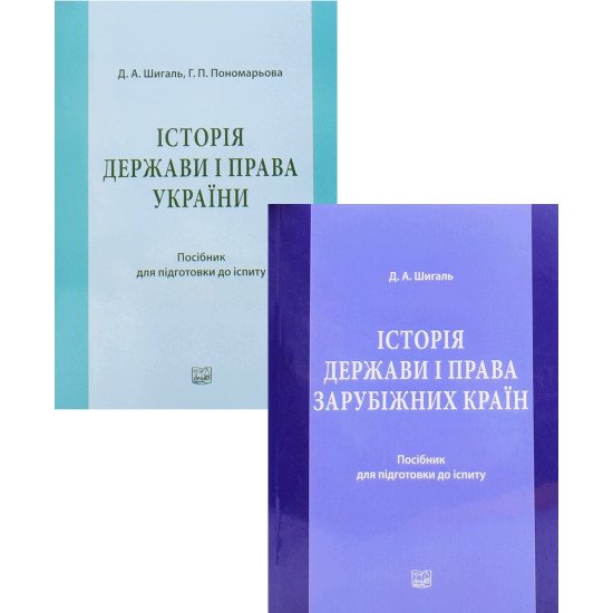 Комплект Історія держави і права України та зарубіжних країн - №1