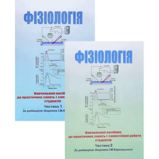 Фізіологія Карвацький І.М. Комплект з 2-х книг - №1