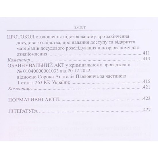 Зразки процесуальних документів слідчого Тертишник В.М. - №6