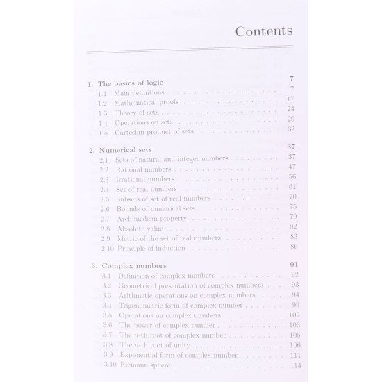Вступ до математичного аналізу: основи логіки та теорії множин / Introduction to Calculus: Basics of Logic and Set Theory - №3