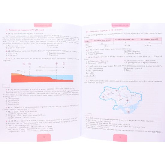 Географія 8 клас Робочий зошит та діагностичні роботи Гільберг Т.Г. - №4