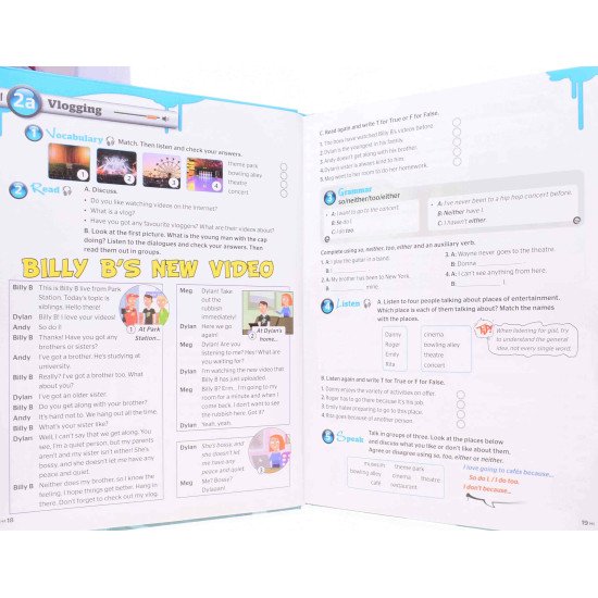 Full Blast Plus for Ukraine Student's Book Англійська мова Підручник 8 кла Мітчелл Г.К. - №4