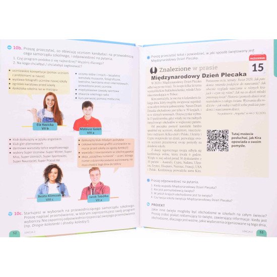 Польська мова 8 клас Підручник Мацькович М. - №4