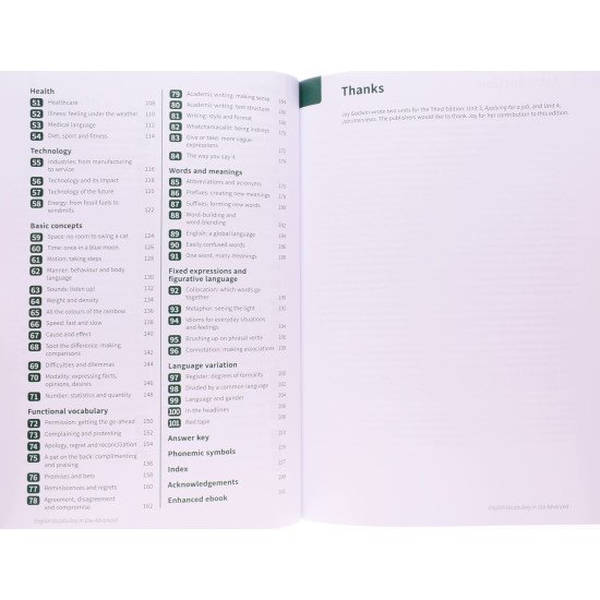 English Vocabulary in Use Third Edition Advanced with Answers and Enhanced eBook - №4