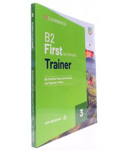 First for Schools 3 Trainer with 6 Practice Tests with Answers and Digital Pac