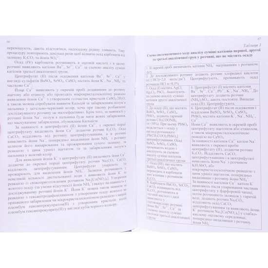 Аналітична хімія. Якісний аналіз неорганічних та органічних речовин - №8