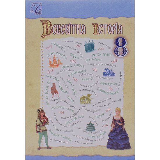 Всесвітня історія 8 клас Підручник Васильків І.Д. - №1