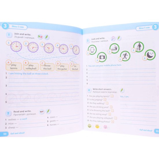 English 3 Workbook. Англійська мова 3 клас Робочий зошит до підручника Г. Мітчелла - №3