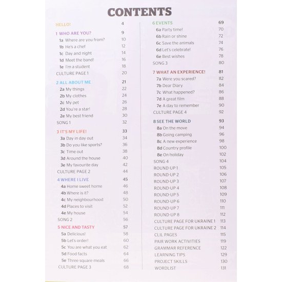 Full Blast Plus for Ukraine Student's Book Англійська мова Підручник 5 клас Мітчелл М. НУШ Тверда палітурка  - №4