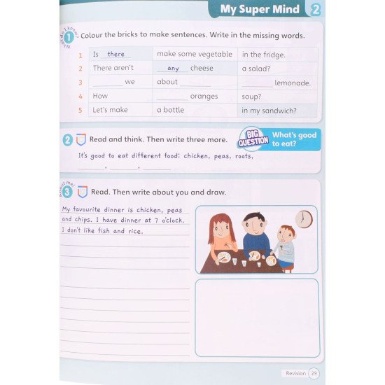 Super Minds (Ukrainian edition) НУШ 4 Workbook. Пухта Г. - №4
