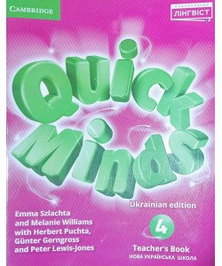 Quick Minds 4 Teacher's Book