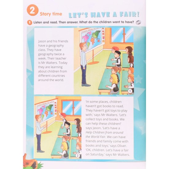 Smart Junior 4 for Ukraine Student's Book. Англійська мова 4 клас Підручник Мітчелл НУШ Тверда палітурка - №5