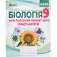 Біологія 9 клас Мій робочий зошит для навчання Соболь В.І. - №6