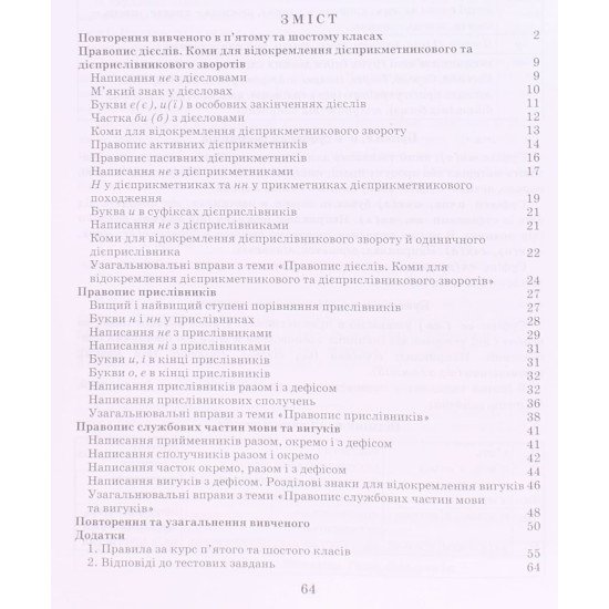 Зошит-тренажер з правопису Українська мова 7 клас Заболотний В.В. - №3
